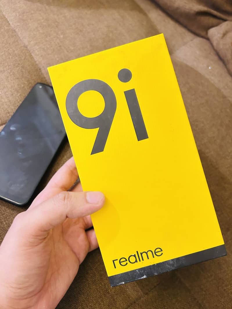 Realme 9i 6/128 - V Good Condition - Complete Box - No Fault 8