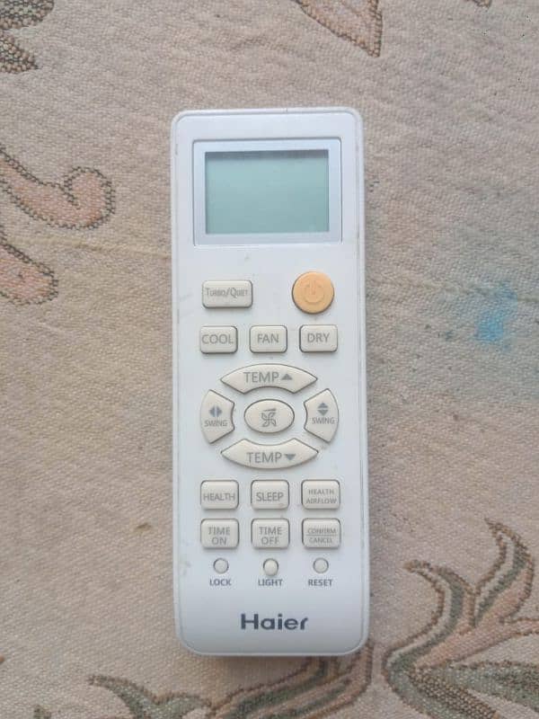 Haier AC inverter remote 0