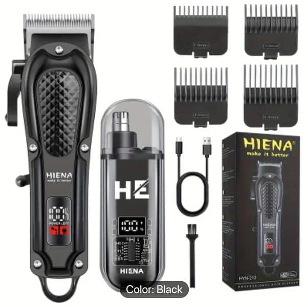 LED hair trimmer set hair cutting machine 2