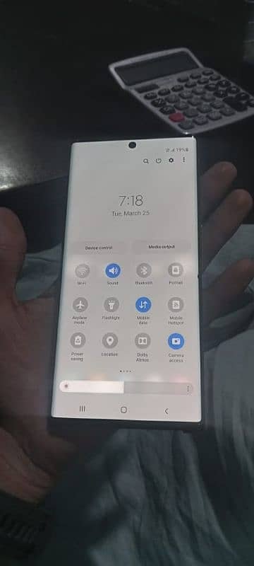 Samsung Not 10 Plus PTA Approved Singal Sim Whatsapp 03152518176 7