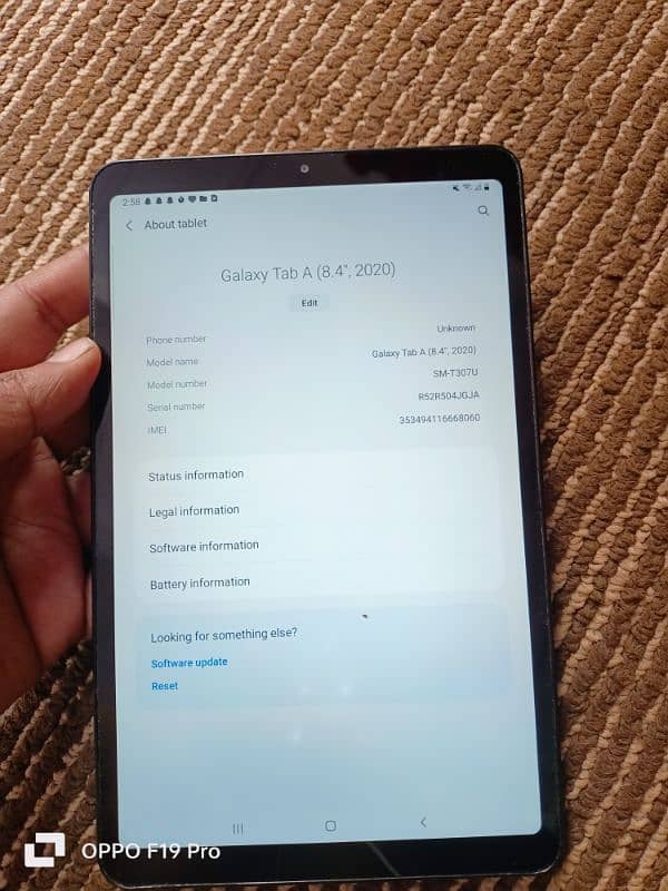 Samsung galaxy tab A 2020 Sim 3/32 0