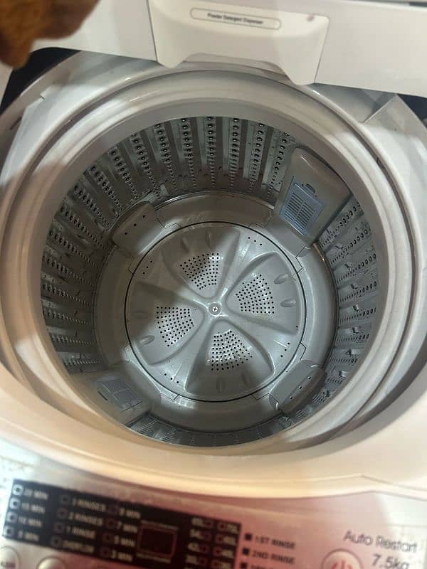 Full automatic washing machine with dryer 2