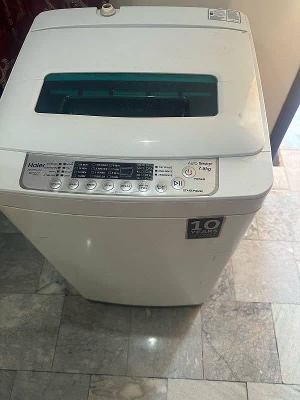 Full automatic washing machine with dryer 3