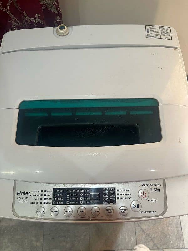 Full automatic washing machine with dryer 4