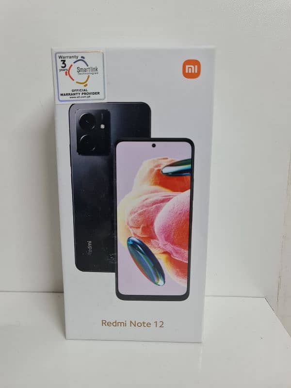 MI Redmi Note 12 6/128 Box Packed 3 Years Warranty 0