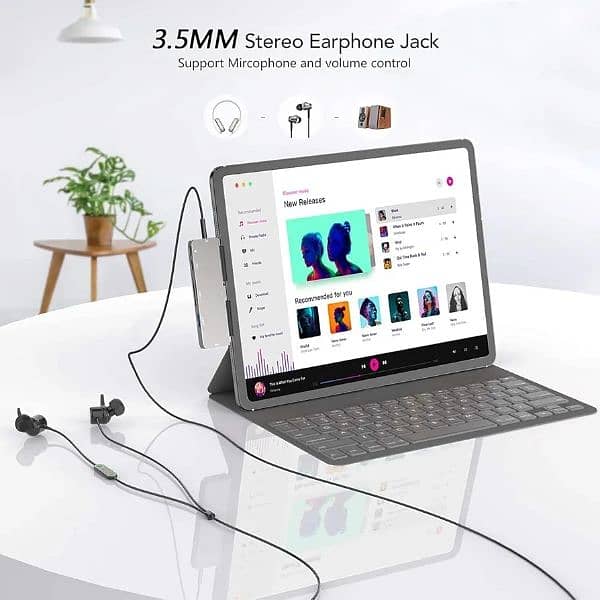 iPad Pro USB C Hub, 7-in-1 Adapter 6