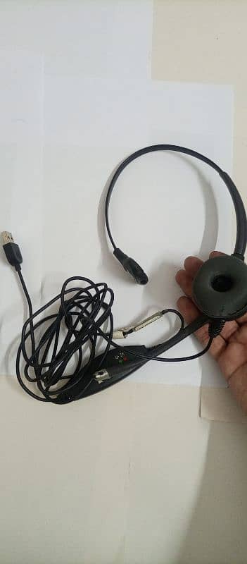 Plantronics HD251-QD Single Side USB Noise cancellation Headset 1