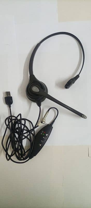 Plantronics HD251-QD Single Side USB Noise cancellation Headset 2
