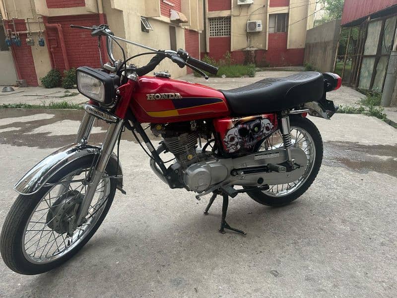 Honda 125 2022 model 2023 registered 1