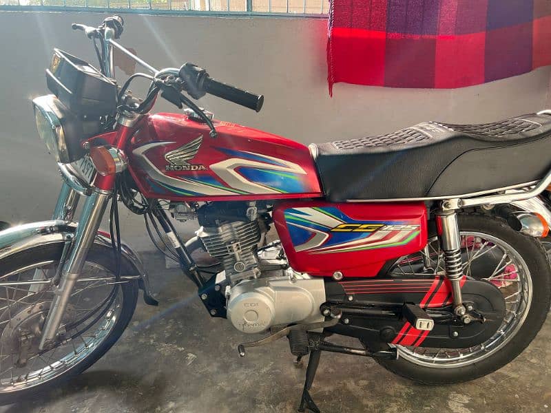 Honda CG 125 bio matric available 0