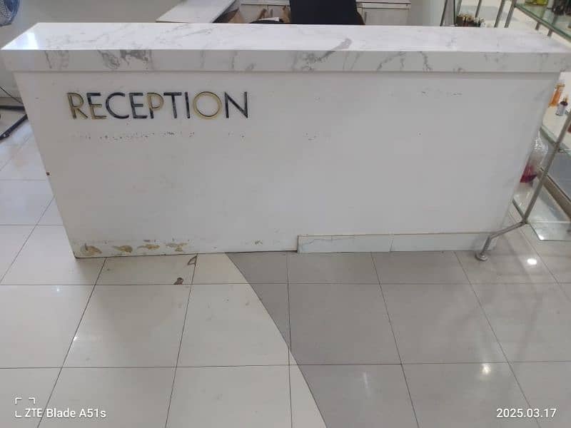 reception counter for sale 0