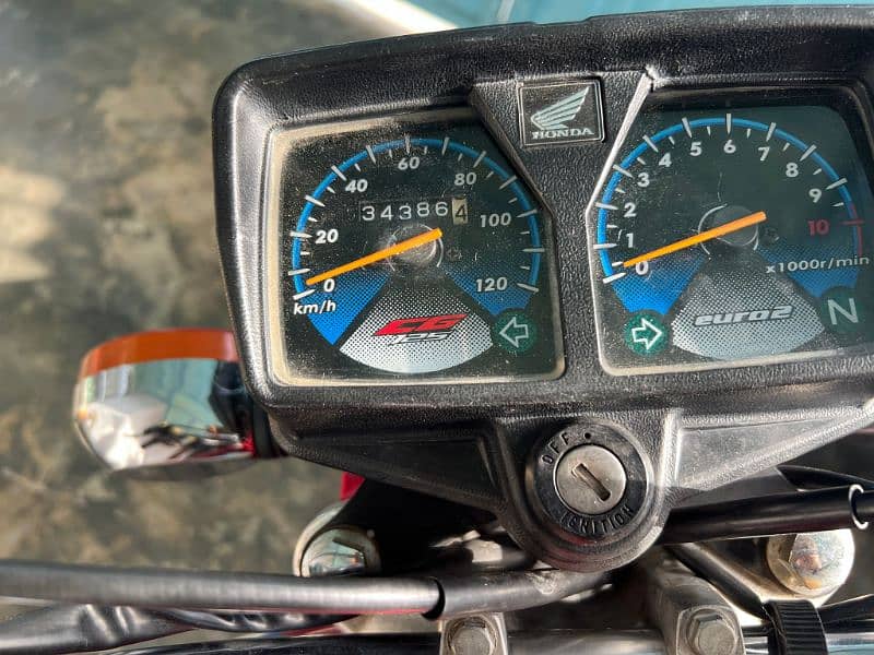 Honda CG 125 bio matric available 8