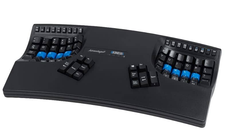 Kinesis Advantage2 LFQ Ergonomic Keyboard – Ultra Comfortable & Quiet 0