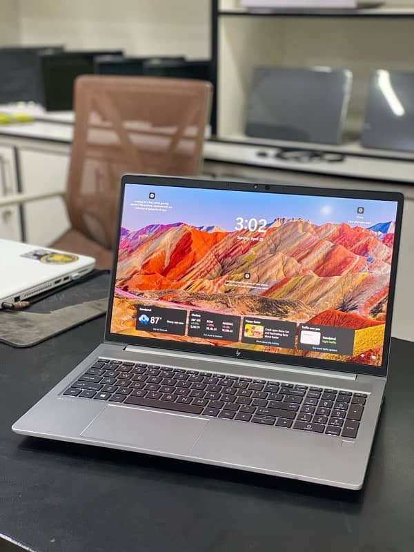 HP Zbook Power 15 G8 - Core i7 11850H - 8 cores - RTX 4gb GPU Laptop 6