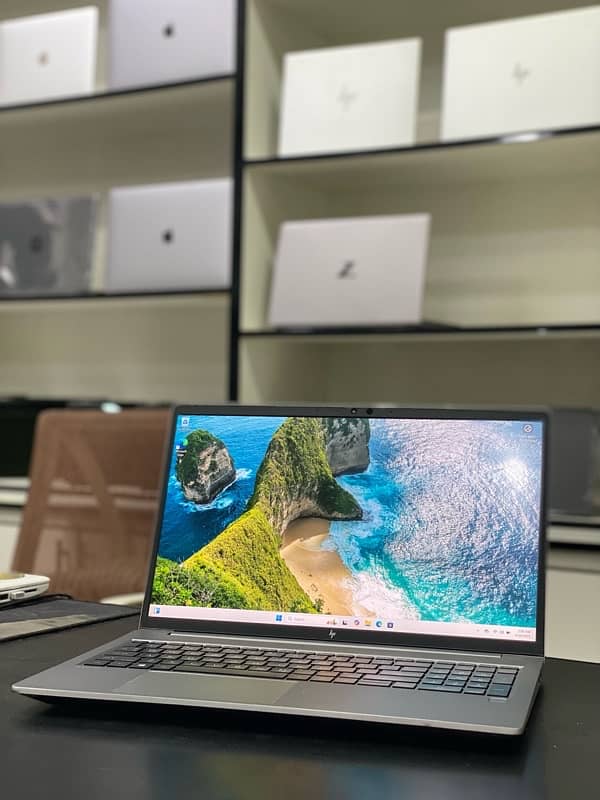 HP Zbook Power 15 G8 - Core i7 11850H - 8 cores - RTX 4gb GPU Laptop 9
