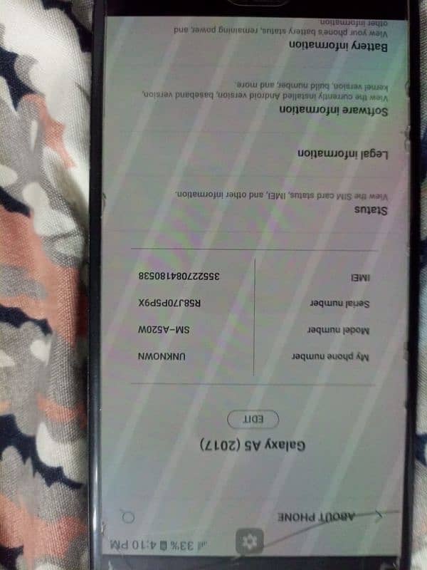 SAMSUNG GALAXY a5 2017 8