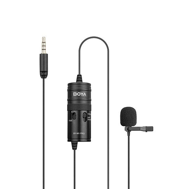 BOYA -M1 Omni Directional Lavalier Microphone 0