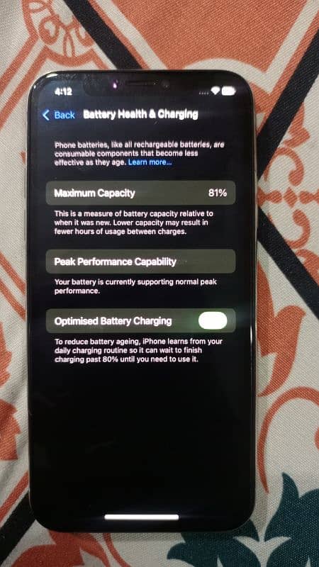 I phone xs non pta 4