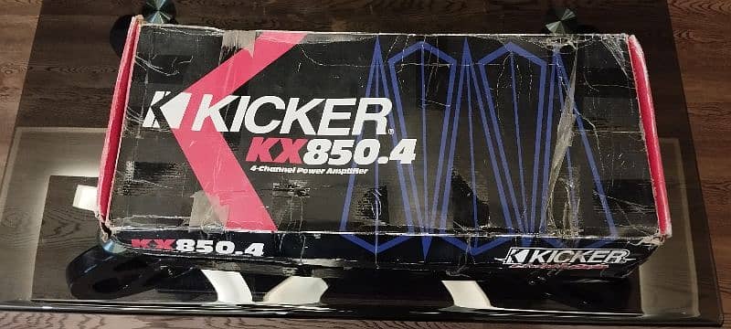 Kicker Amplifier KX 850.4 4 channel 1