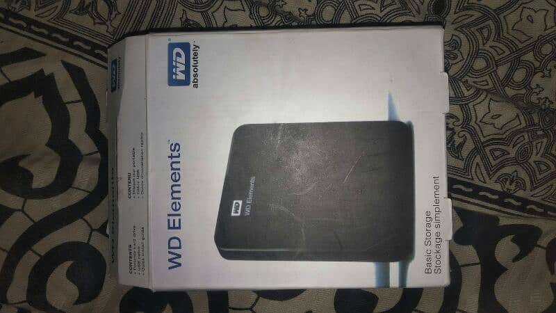 WD ELEMENTS External SSD 500gb 3.0 3