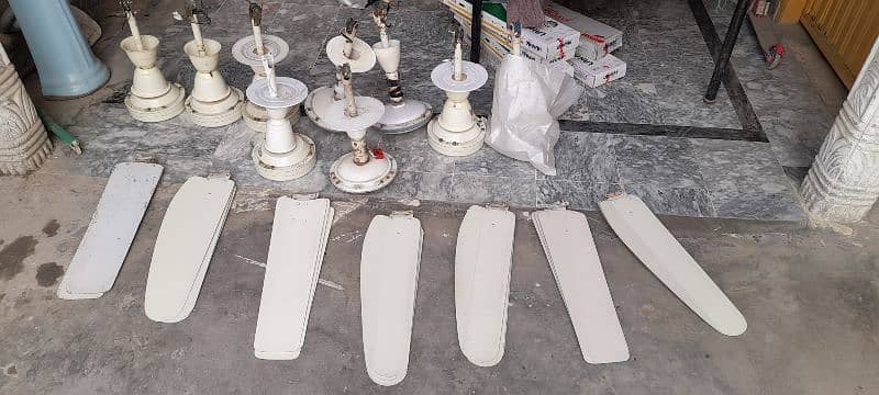 6 ceiling fans for sale with reasonable rate 0