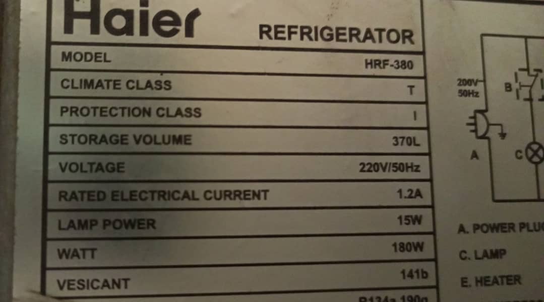 Haier HRF 380 Refrigerator and HDF 405SD Deep Freezer 3