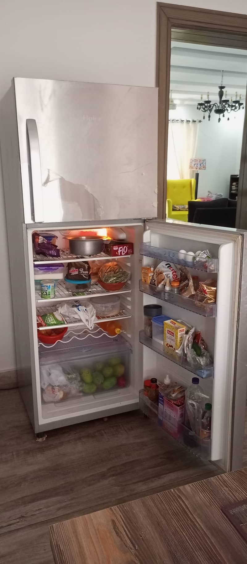 Haier HRF 380 Refrigerator and HDF 405SD Deep Freezer 5