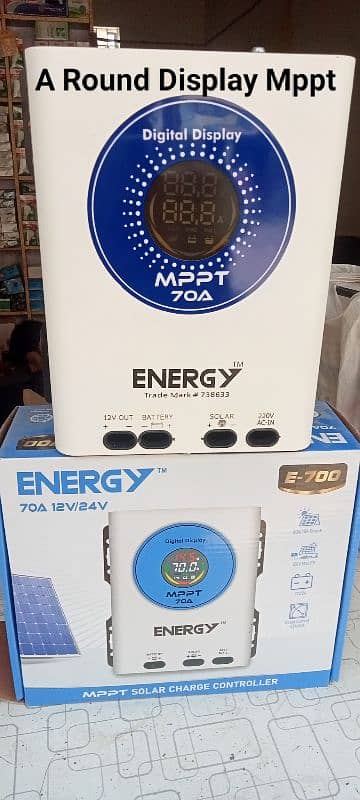 Energy Mppt solar charge controller 70Amp 12/24v 0