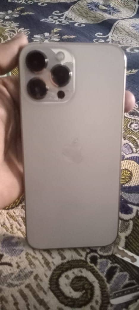 iPhone 13pro max 98health gold color jv non pta non active 0