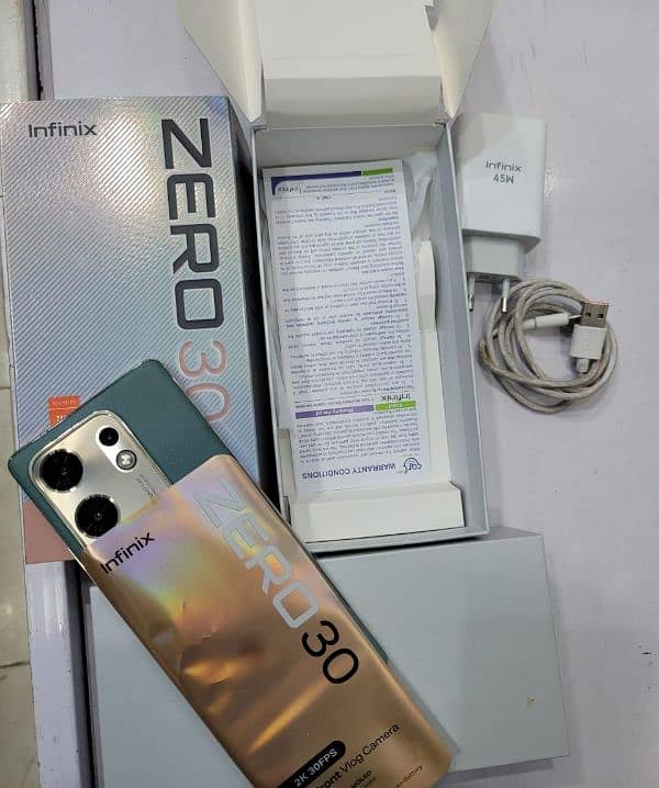 infinix zero 30 PTA Approved 03357519076Watsapp 1