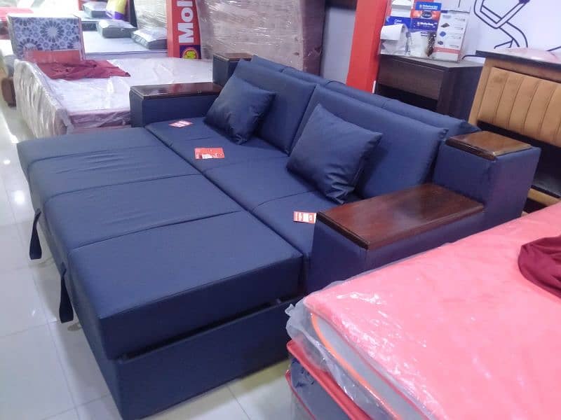 Sofa Cumed - Turkish Malai Fabic Sofa Bed Available - Master MoltiFoam 15