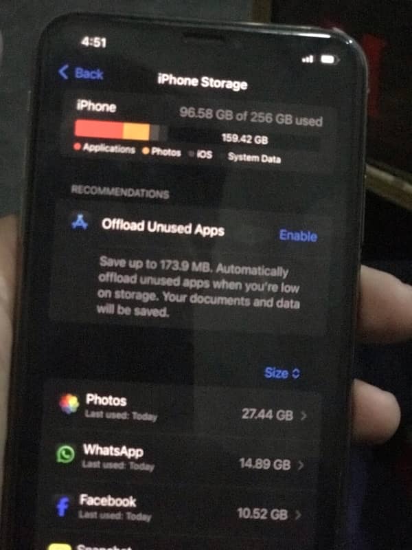 iphone xs max 256 8
