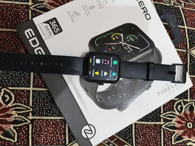 full new ha just 6 days use. . Zerolifestyle edge smartwatch 2