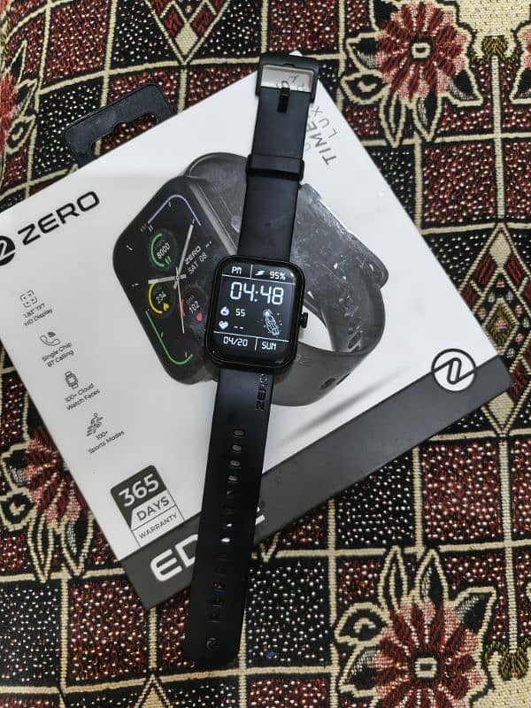 full new ha just 6 days use. . Zerolifestyle edge smartwatch 3