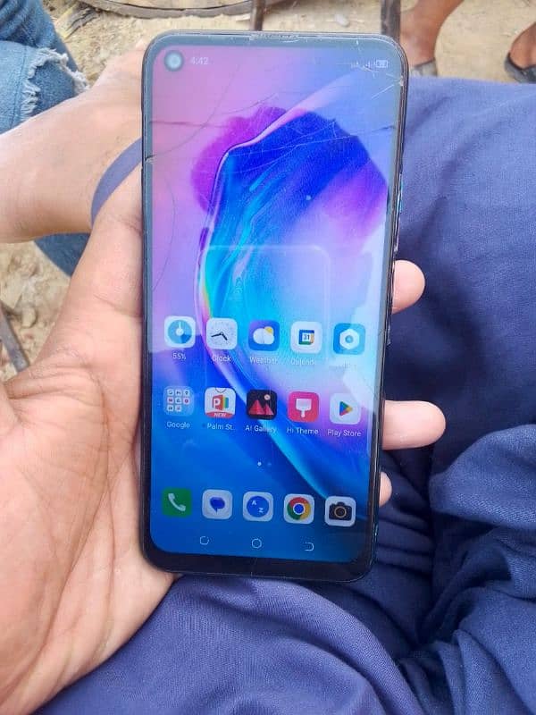 Tecno spark 5 pro 4/64 glass crack pta approve all ok 1