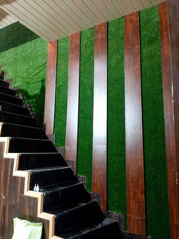 wallpaper/pvc panel,wooden & vinyl floor/led rack/ceiling,blind/grass 0
