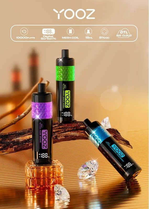 Yooz 14k puff refill+Chargeable 0