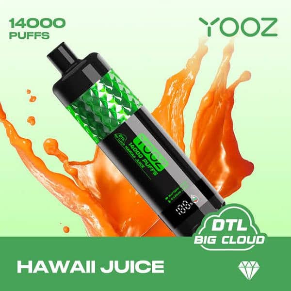 Yooz 14k puff refill+Chargeable 5
