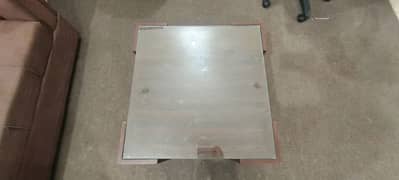 small wooden centre table