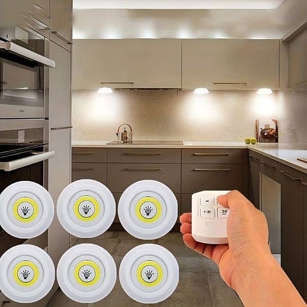 Remote Control LED Lights - Pack Of 3 3