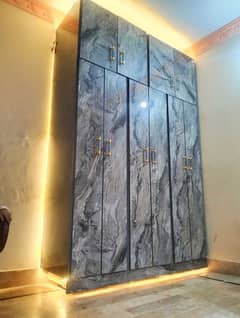 high gloss almari