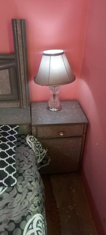 BED ,SIDE TABLE, WITH MATTRESS 10