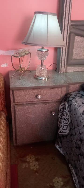 BED ,SIDE TABLE, WITH MATTRESS 11