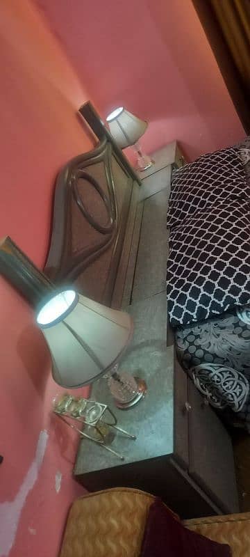 BED ,SIDE TABLE, WITH MATTRESS 13