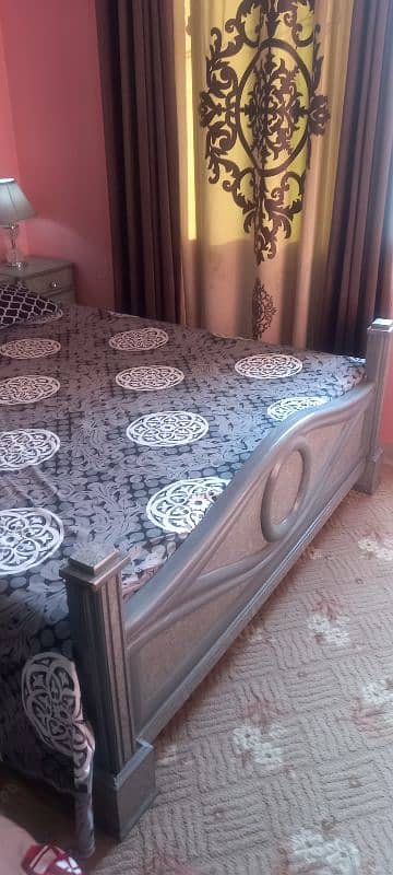 BED ,SIDE TABLE, WITH MATTRESS 14