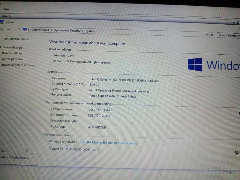 Haier M3 core I 7 5