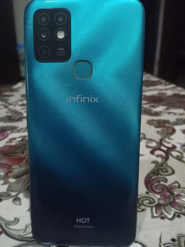 Infinix hot 10 6/128 , All ok set with box 2