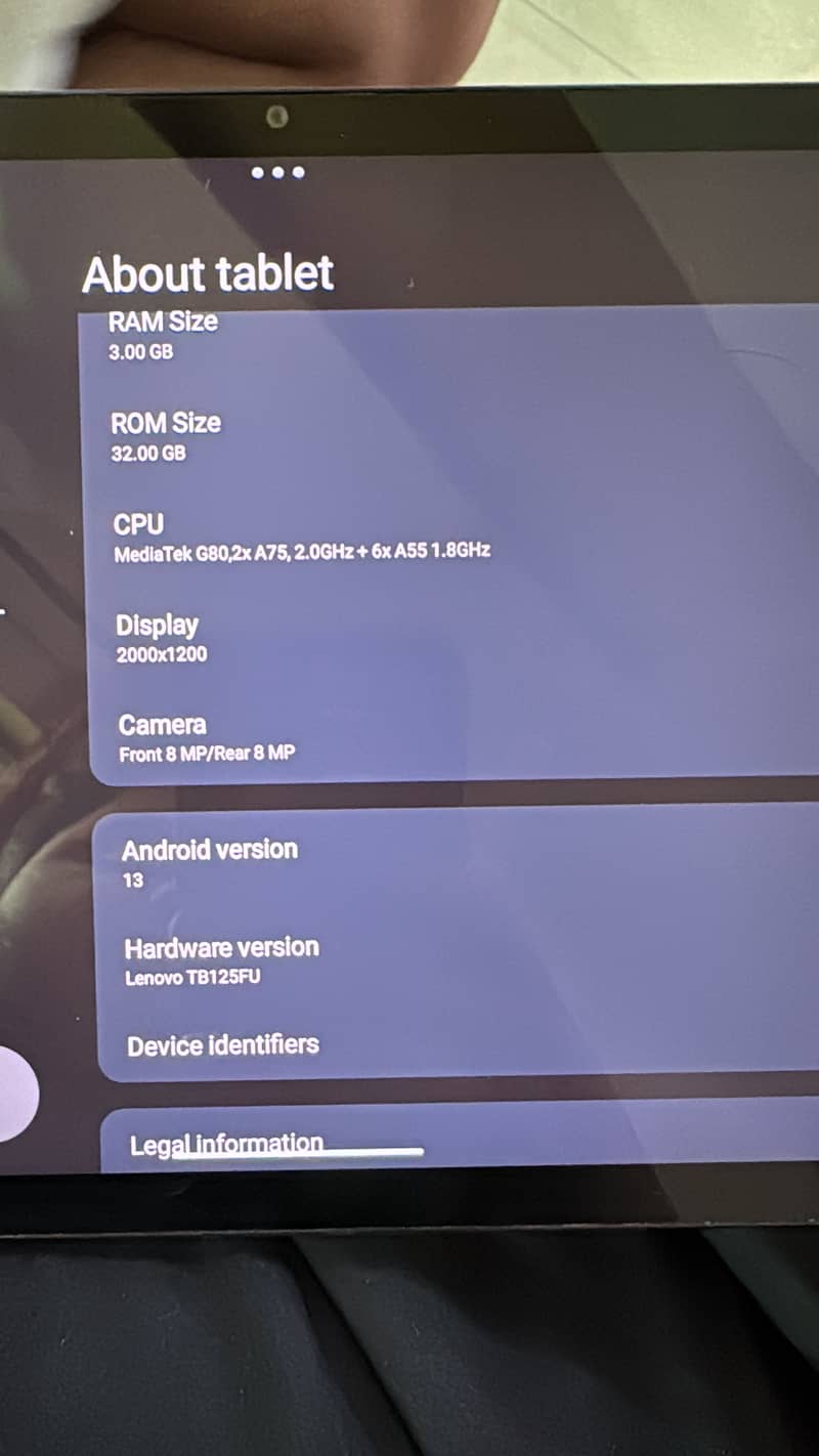 Lenovo Tab M10 Plus 3rd Gen 2