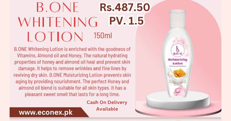 B. one whiteing lotion 0