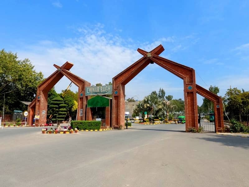 1 Kanal Possession Plot For Sale Shaheen Block Chinar Bagh 1